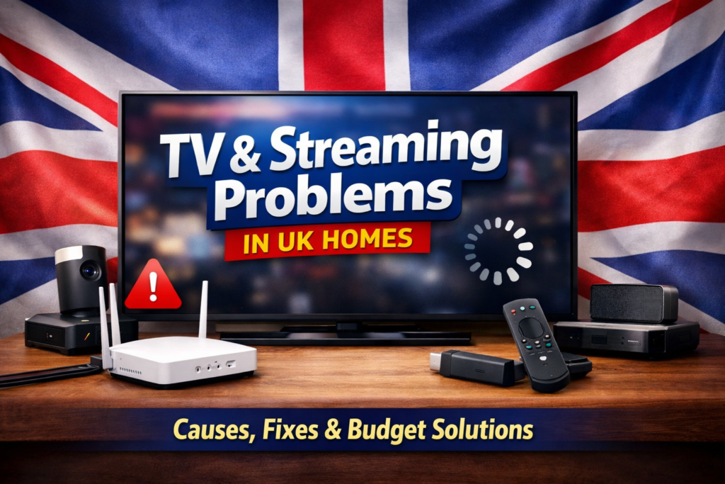 TV & streaming problems in UK homes