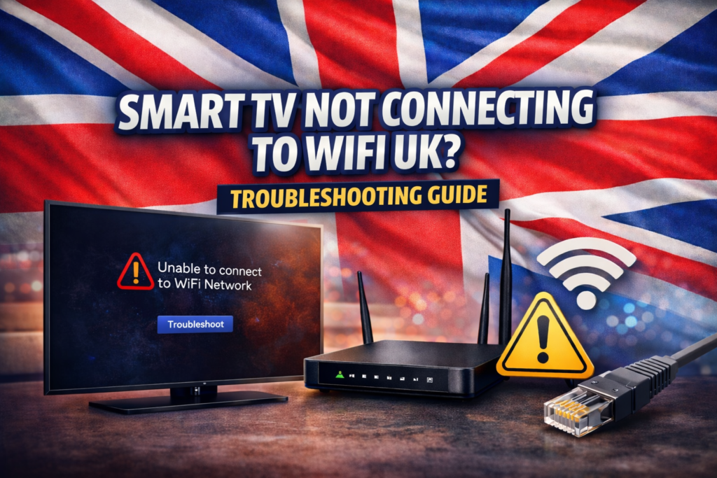 Smart TV not connecting to WiFi UK