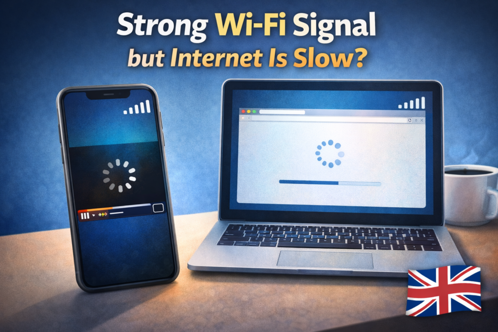 Strong Wi-Fi Signal but Internet is Slow